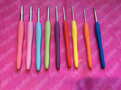 Craftsadora Individual Crochet Hooks (9 Sizes) - Indoor Outdoors