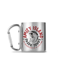 Jaws Movie Graphic Metal Carabiner Mug Indoor Outdoors