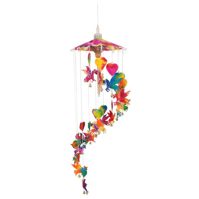 Multicoloured Unicorn Saa Paper Mobile - Indoor Outdoors