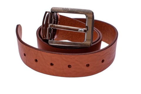 mens brown leather belts