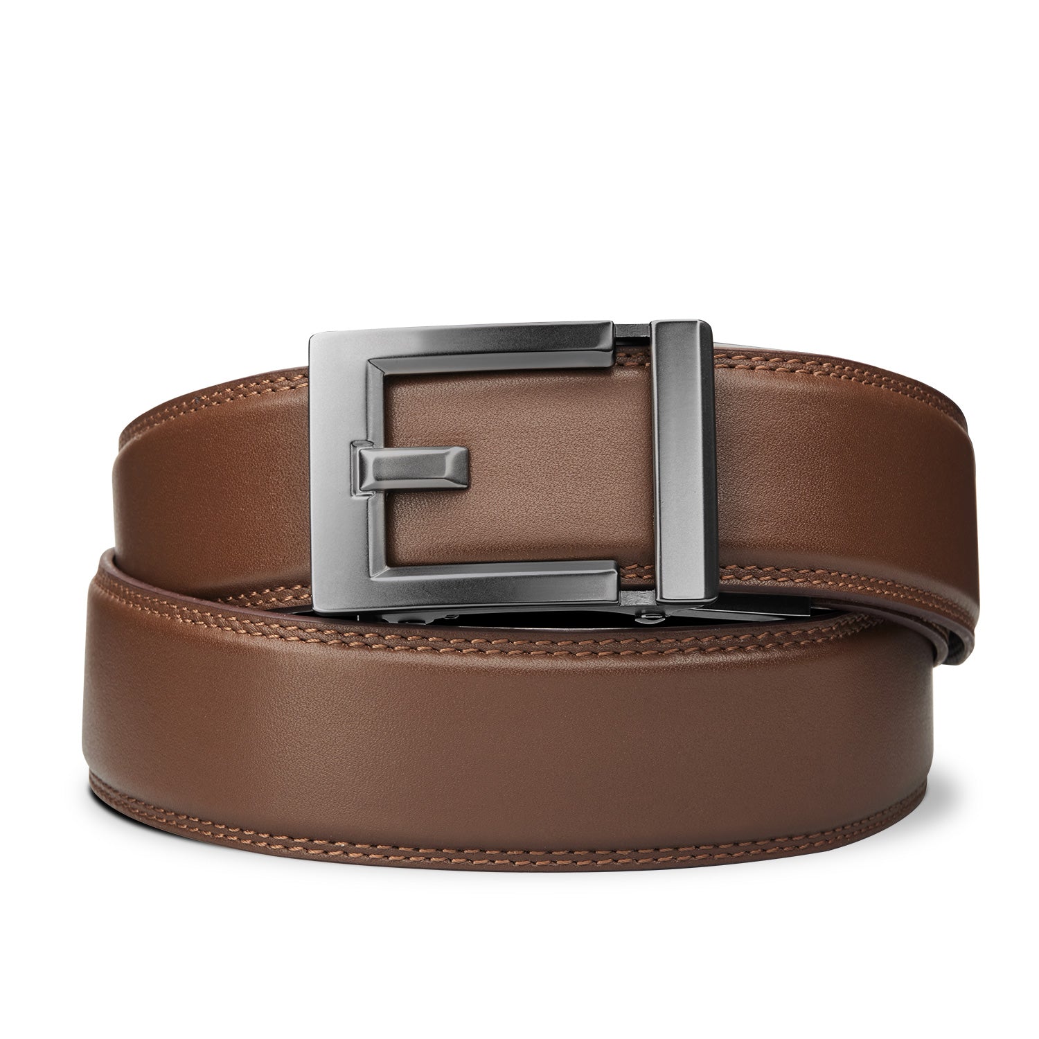 KORE Track Belts | Express Gunmetal Buckle & Full-Grain Leather Belt ...