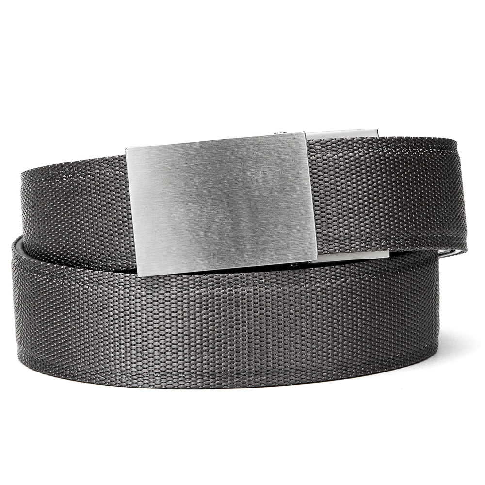 KORE Tactical Gun Belt | X4 Stainless Steel Buckle Gray Tactical Belt ...