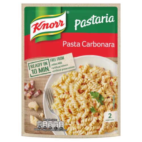 KNORR PASTARIA CARBONARA 155G – TBL Outlet