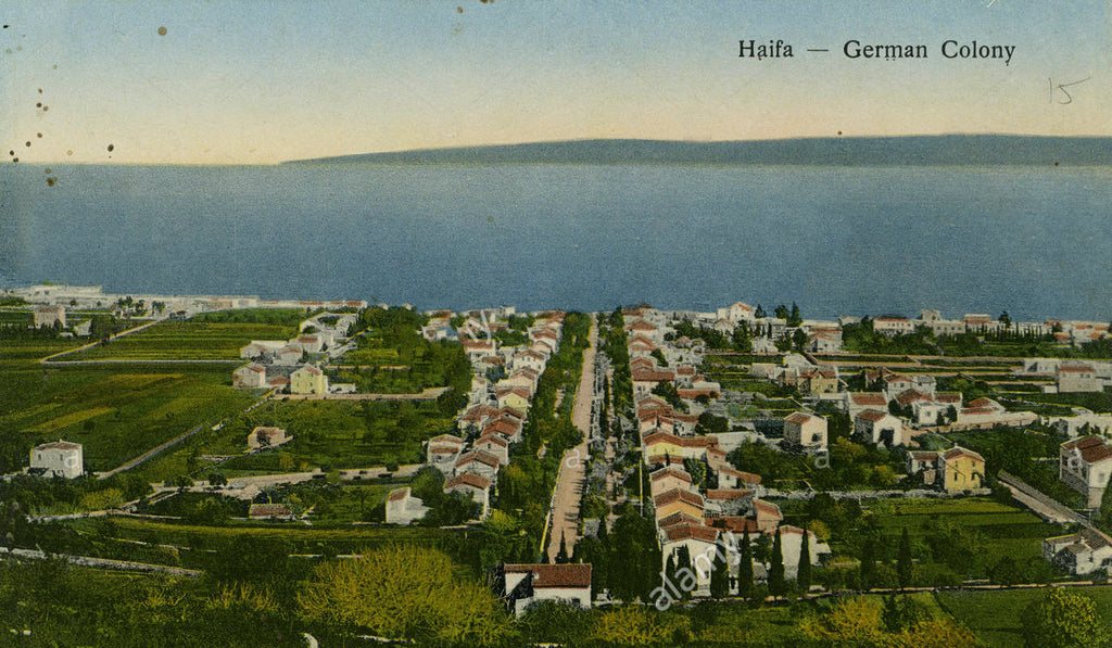 German Colony in Haifa - 1920's-30's