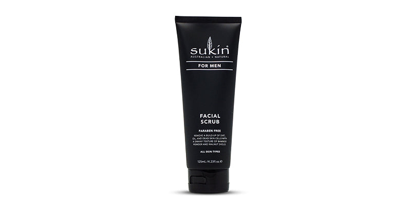 Facial Scrub for men from Sukin