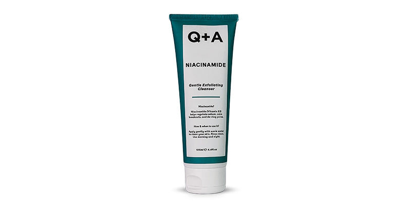 Q+A Skincare Subscription Pre-Shave Niacinamide Exfoliating Cleanser