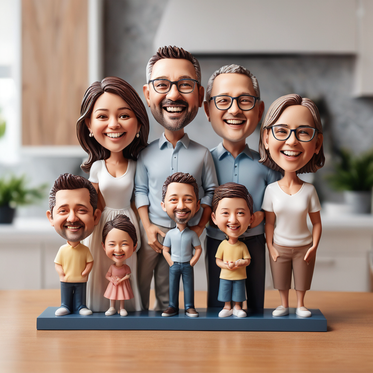 Personalized Family Figurine Gift Idea