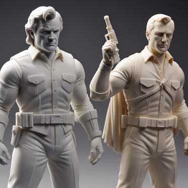 Customized Action Figure - Personalized 3D Printed Collectible