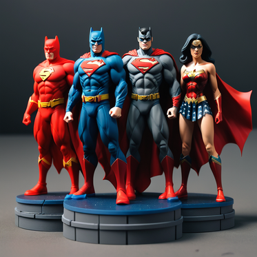 Marvel Superhero 3D Printed Action Figure 