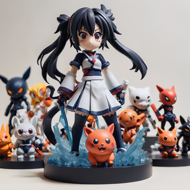 Anime and Manga Character Action Figurines