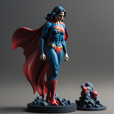 Custom Superhero Figurines