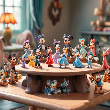 Collection of Disney Figurines