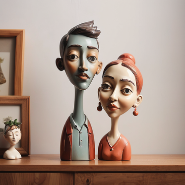 Fun and Quirky Figurines for Housewarming