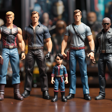 Types of Personalized Action Figures of Popular Action Characters 