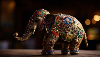 vintage elephant figurine