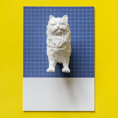 Cat statue for home