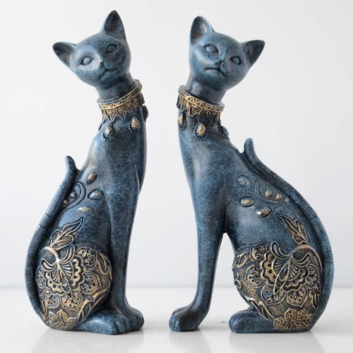 Egyptian Cat Figurine - Housewarming Gift