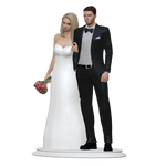 Wedding Cake Topper Figurine- LOVE