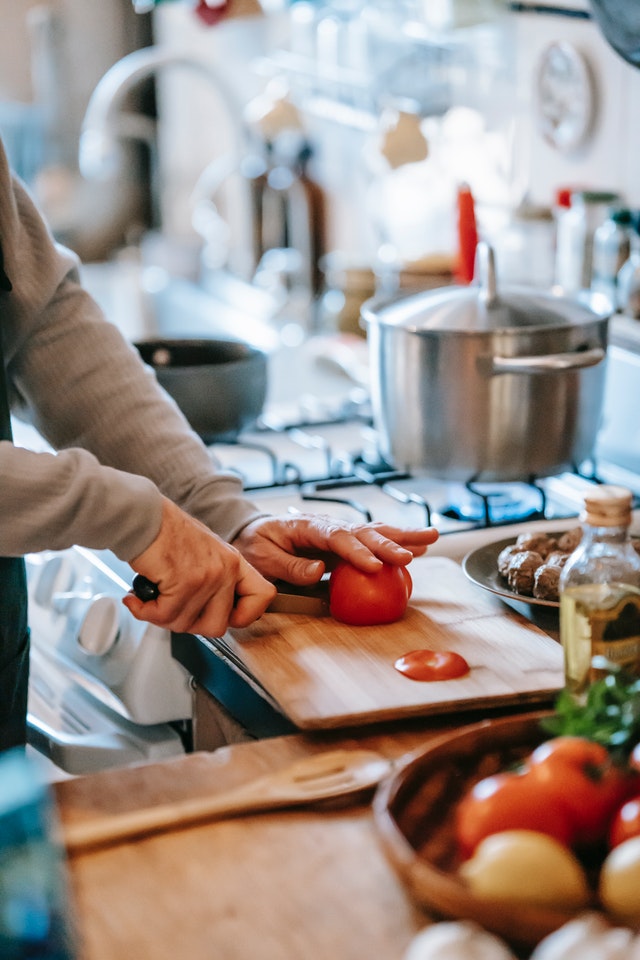 Large cutting board.