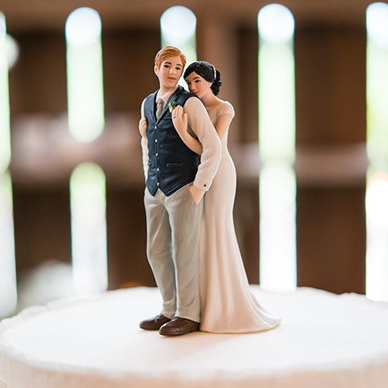 These Cute And Unique Cake Toppers Are A Must For Your Wedding Cake