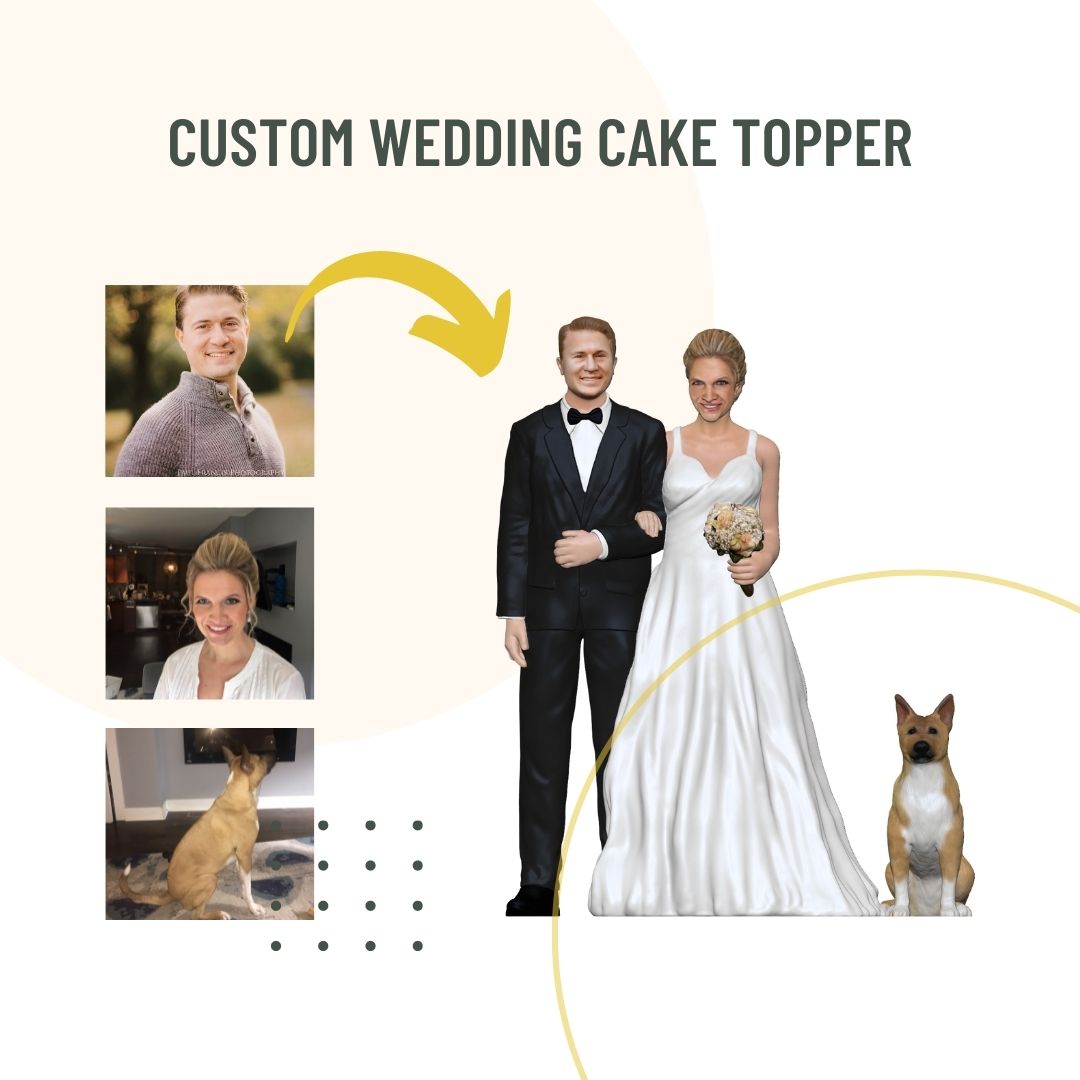 Custom cake toppers.