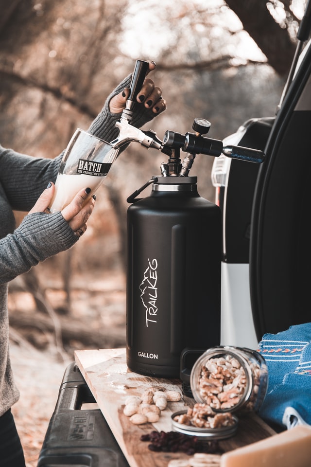 Carbonated growlers by Growlerwerks