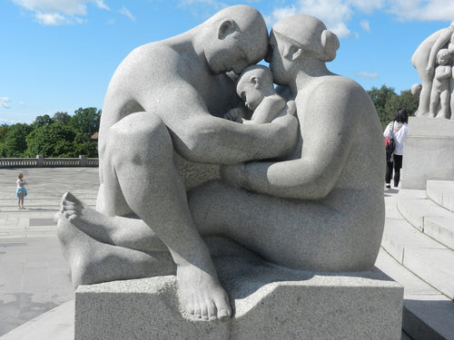 The beauty of family sculpture