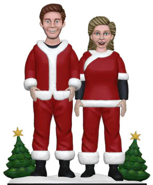 Christmas Couple Figurine