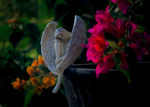 Fairy statues for outdoor garden 