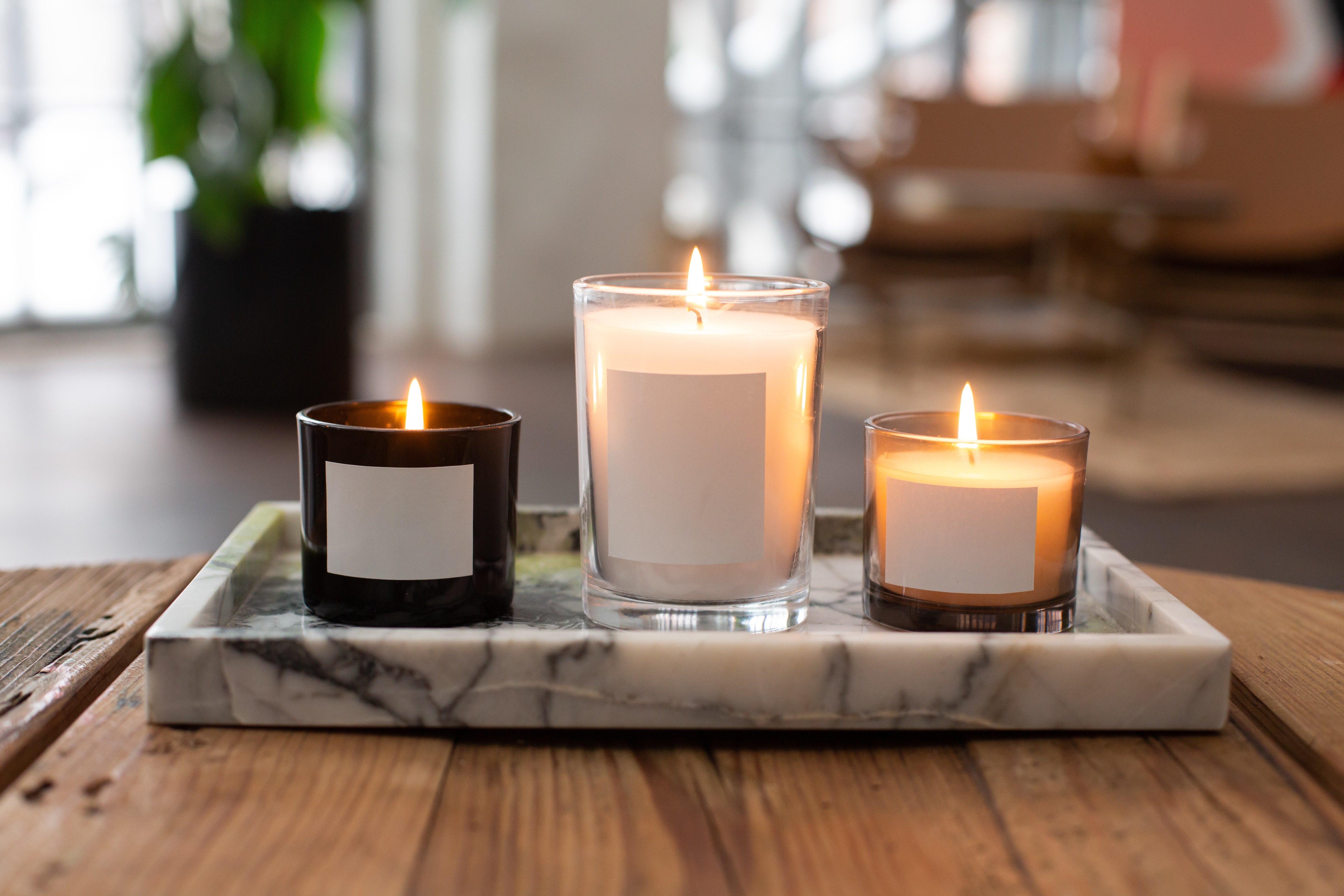 Sensual candles for home.