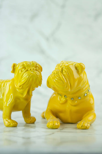 Bring aesthetic appeal to your home or workplace with a collectible dog figurine