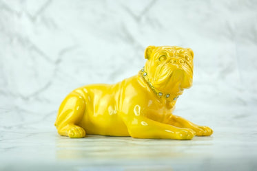 Cute dog statue for home decor