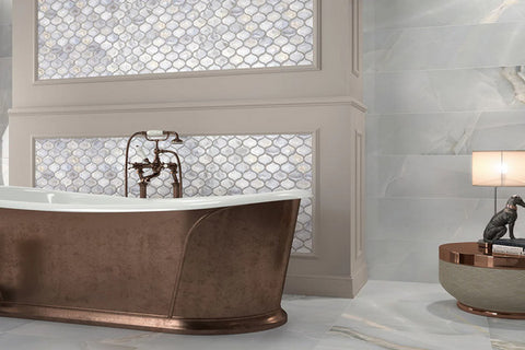 make your bathroom more beautiful with mosaic