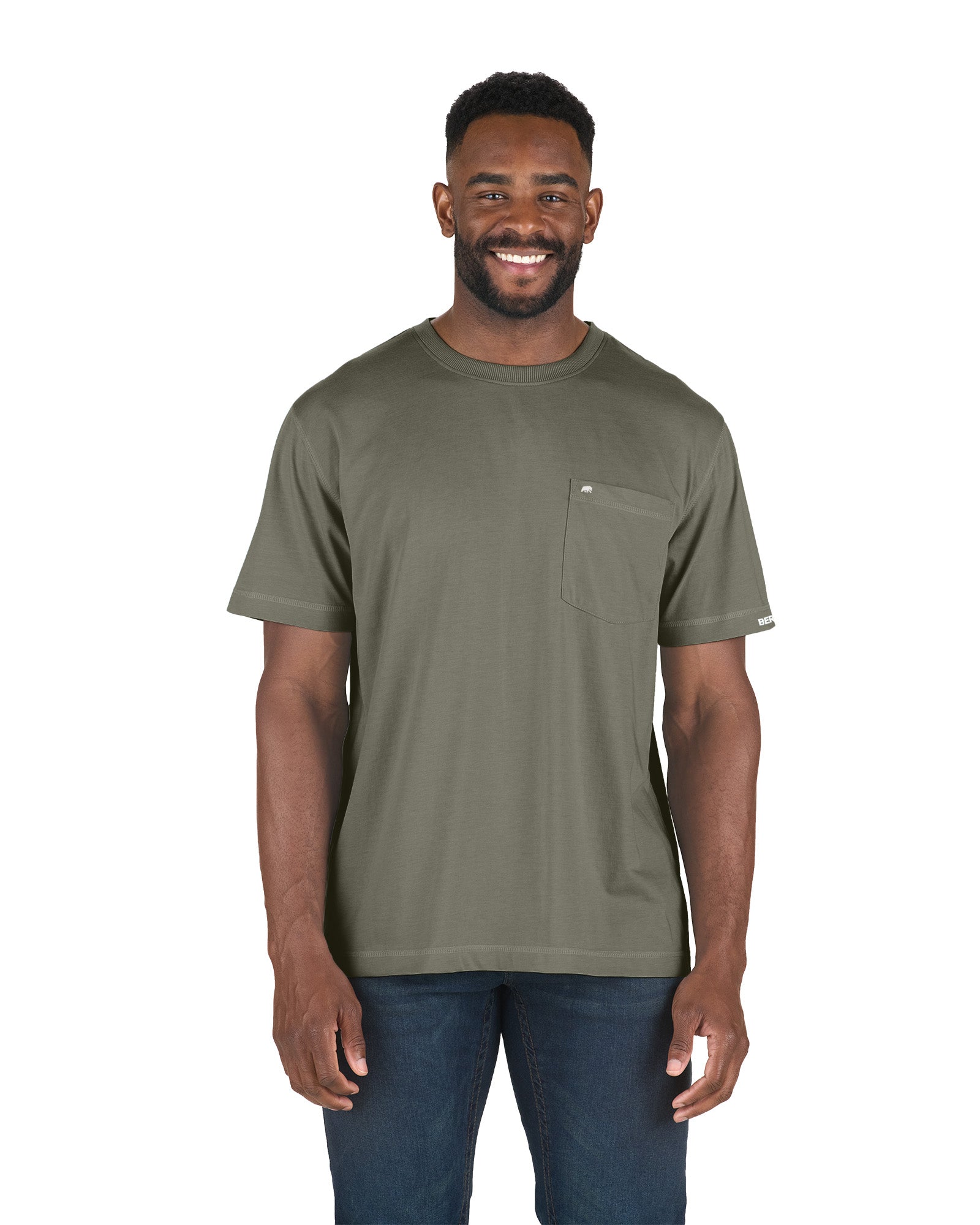 Men's Long Sleeve Pocket T-Shirt