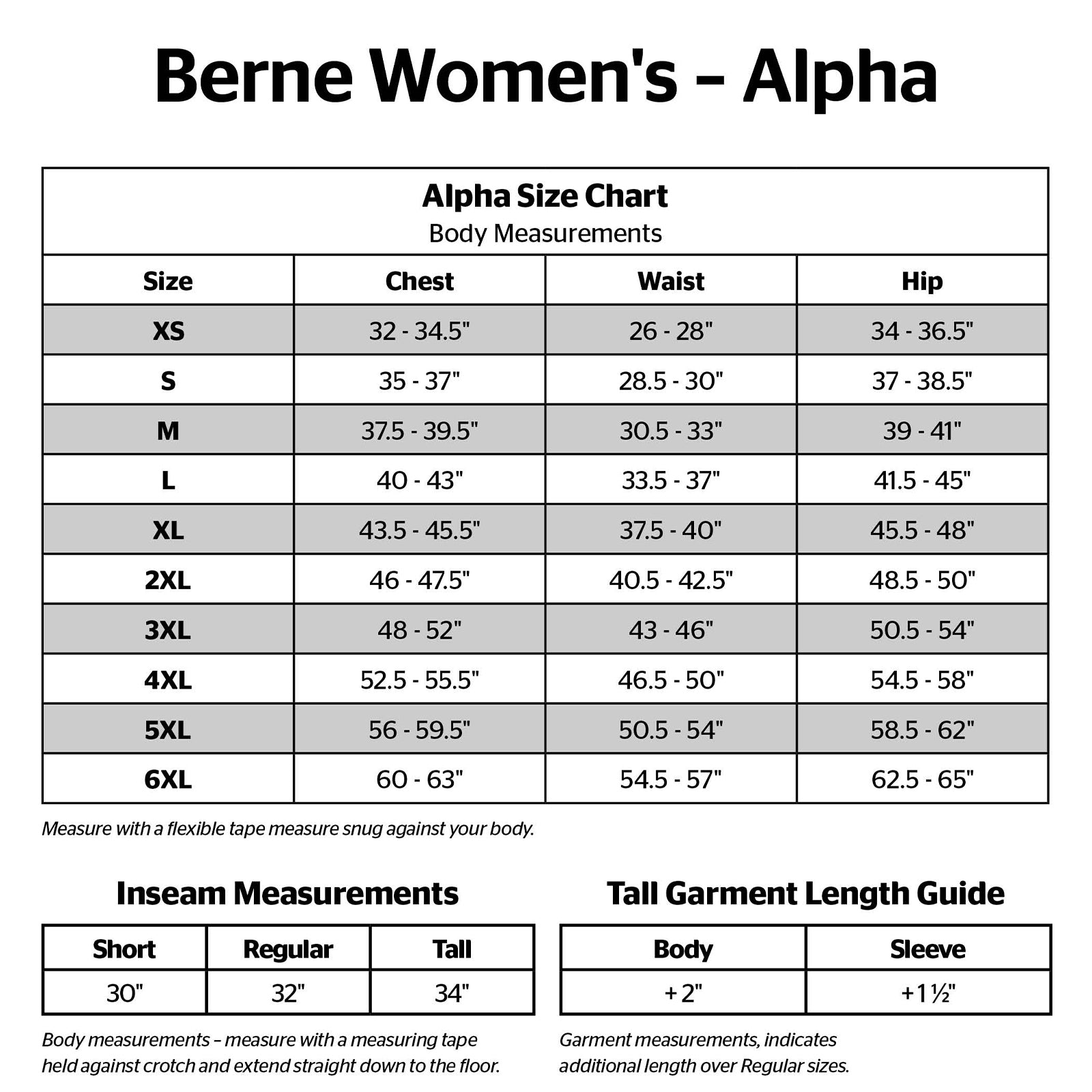 Size Chart | Apricity Cargo Pants - Girls With Guns