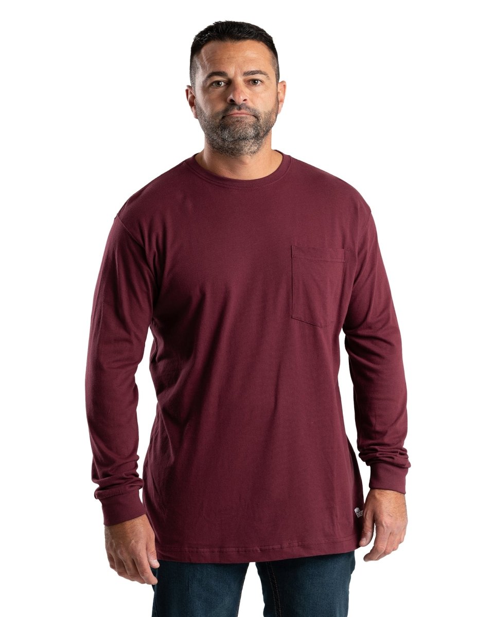 Heavyweight Long Sleeve Pocket T-Shirt