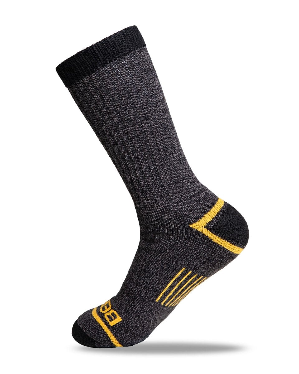 West Loop Men's Thermal Socks 7-12 Black