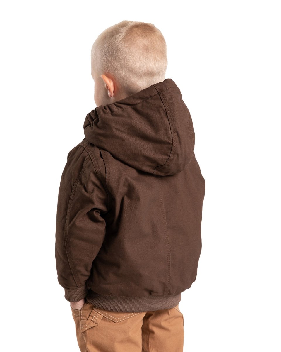 Baby Boys Stylish Patch Hooded Jacket Kids Zip Hoodie Long - Temu