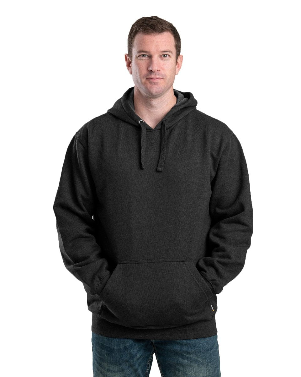 Berne SZ513 unisex Iceberg Full-Zip Hooded Sweatshirt - Graphite - L