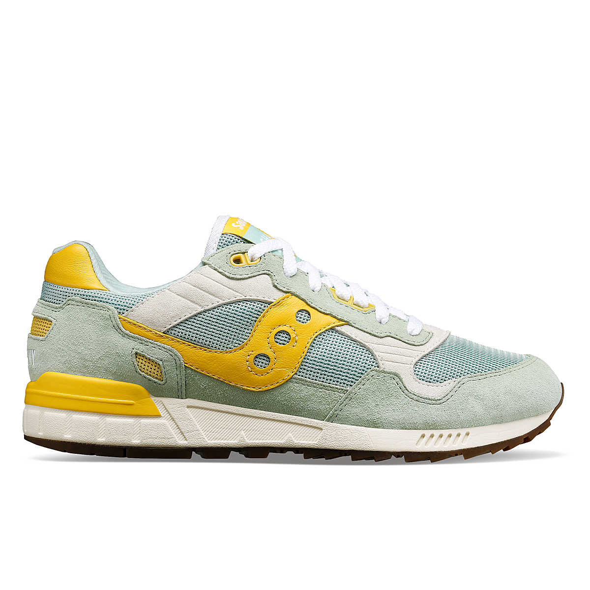 Saucony Shadow 5000 Mint/Yellow US 5.5 EU 38 US 6 EU 38.5 US 6.5 EU 39 US 7 EU 40 US 8.4 EU 42 US 9.5 EU 43 US 10 EU 44 US 10.5 EU 44.5 US 11 EU 45