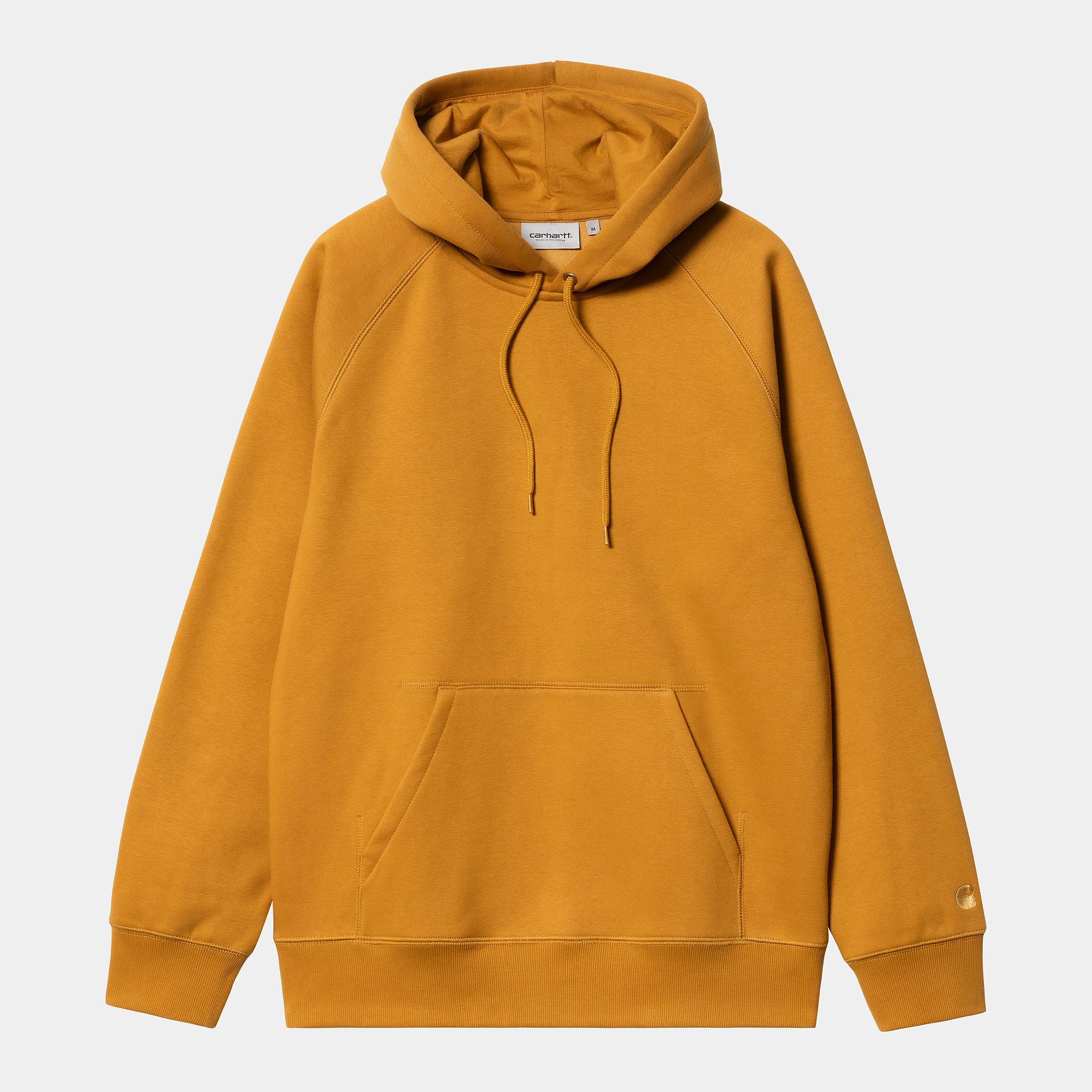 Carhartt WIP Hooded Chase Sweat Buckthorn/Gold M L XL