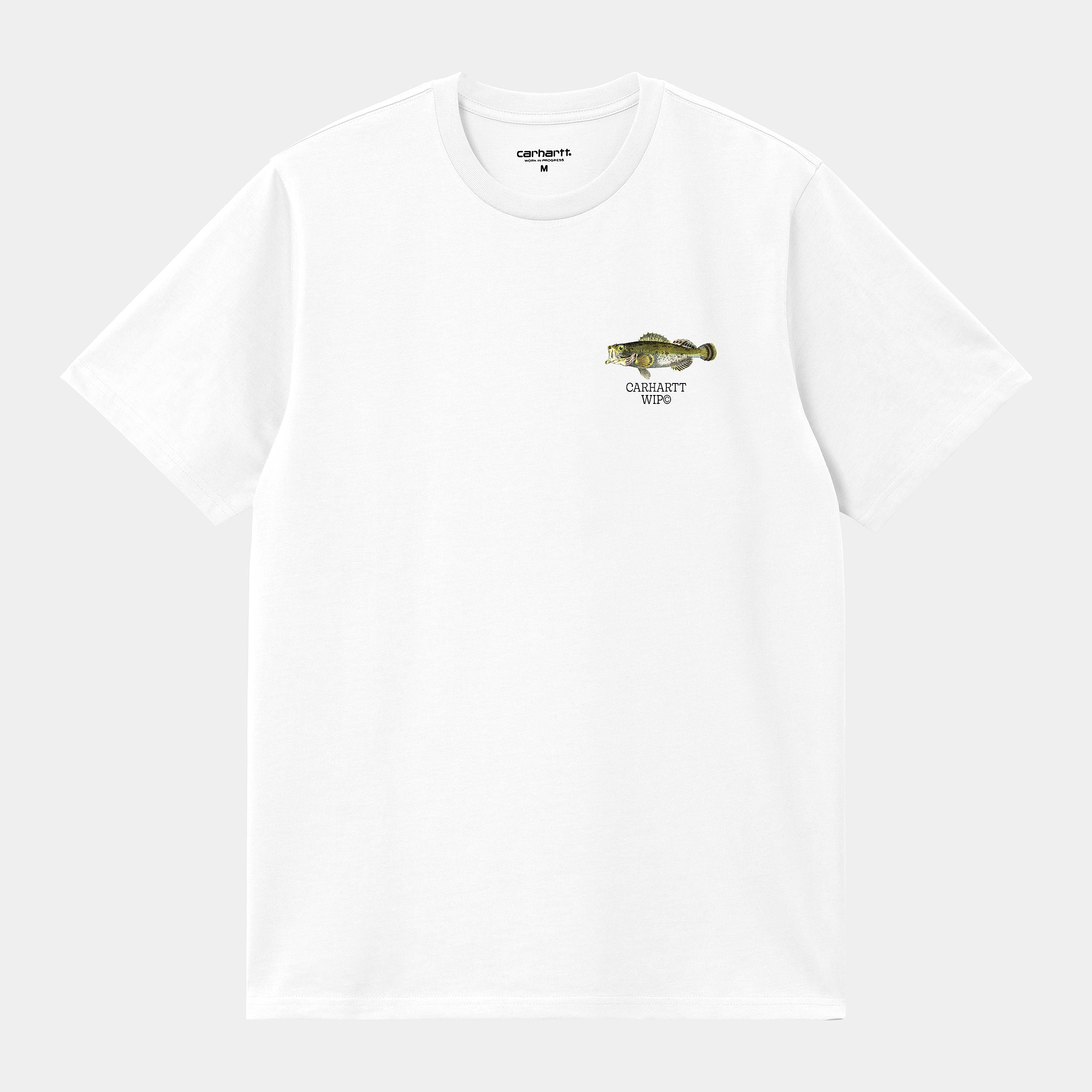 Carhartt WIP S/S Fish T-Shirt White Default Title
