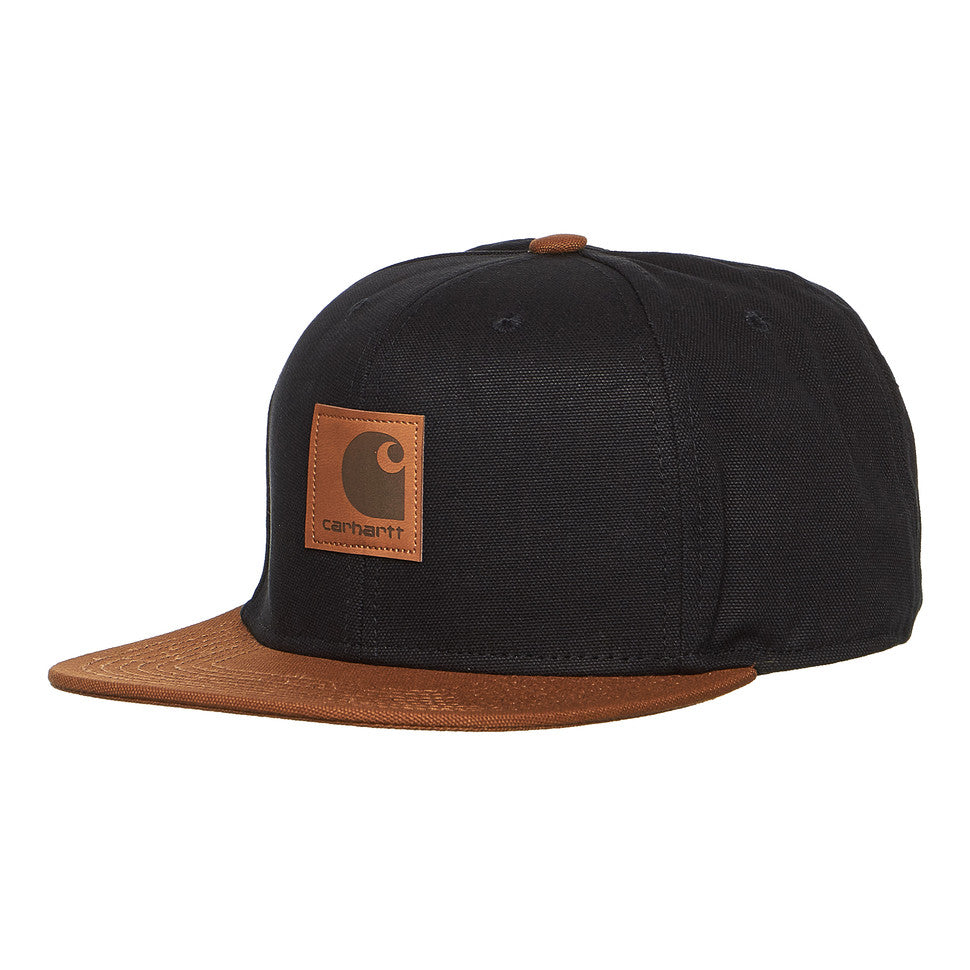 Carhartt Logo Cap Bi-Colored Black/Hamilton Brown One Size