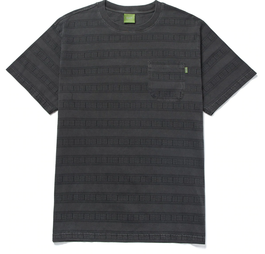 HUF Cooper Stripe T-Shirt Black M L XL