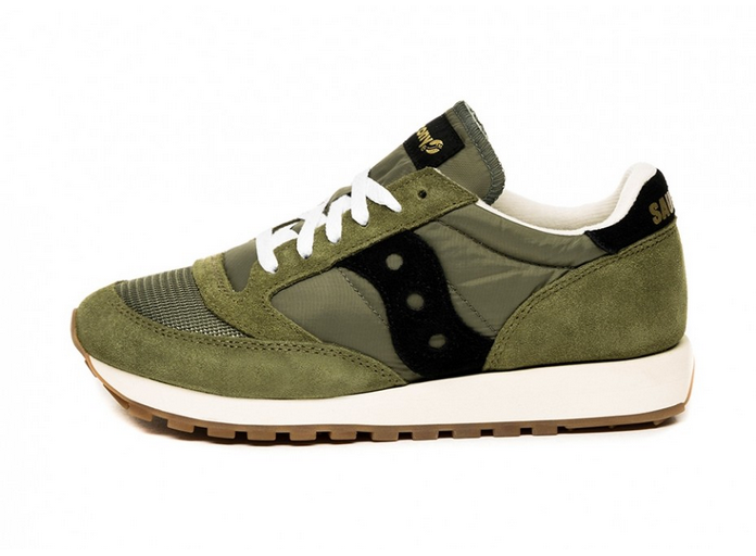 Saucony &#8211; Jazz Original Vintage Olive/Black US 8.5 EU 42 US 9 EU 42.5 US 9.5 EU 43 US 10 EU 44 US 10.5 EU 44.5 US 11 EU 45 US 11.5 EU 46 US 12 EU 46.5