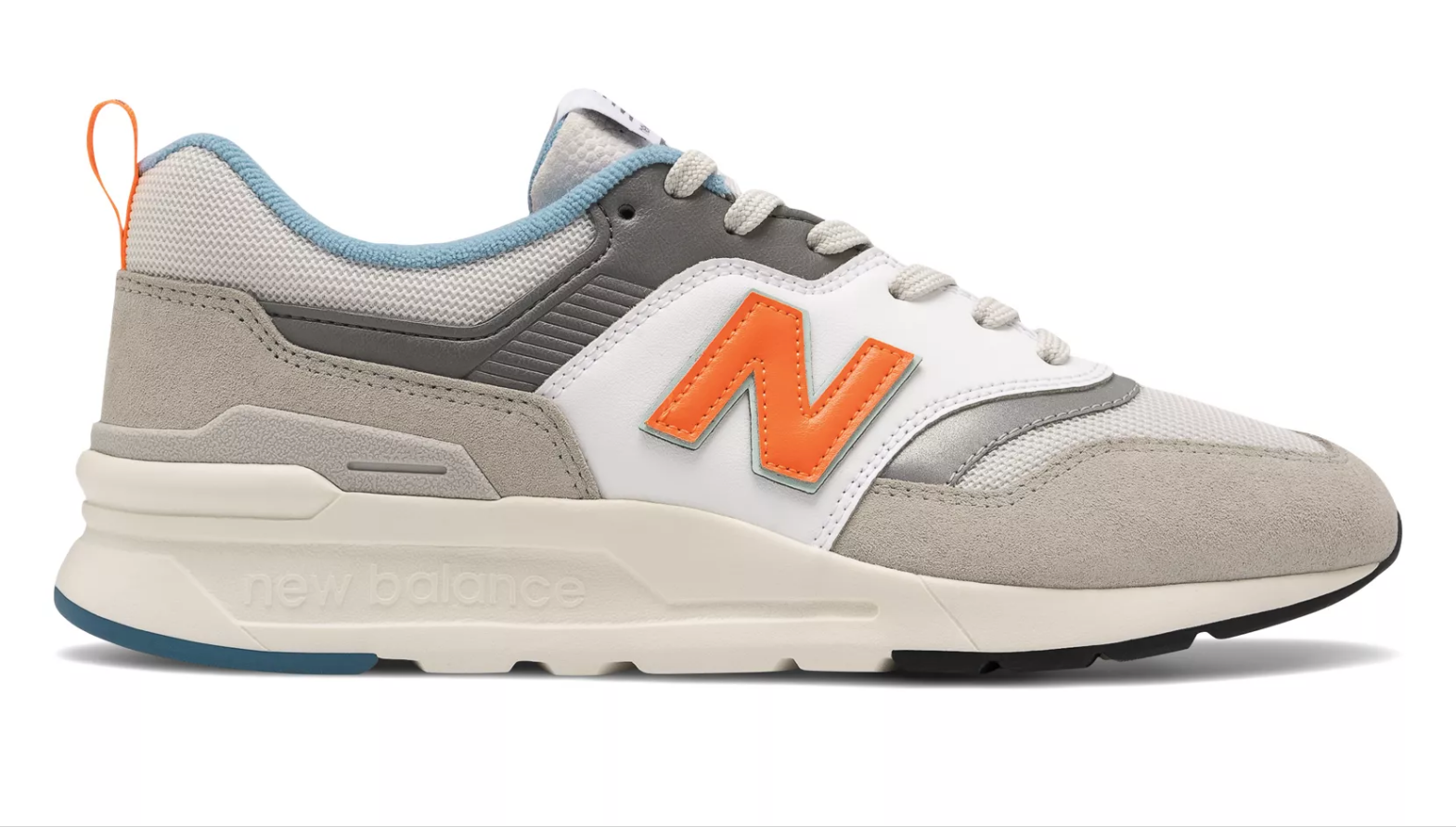 New Balance CM997HAG / White/Grey/Orange