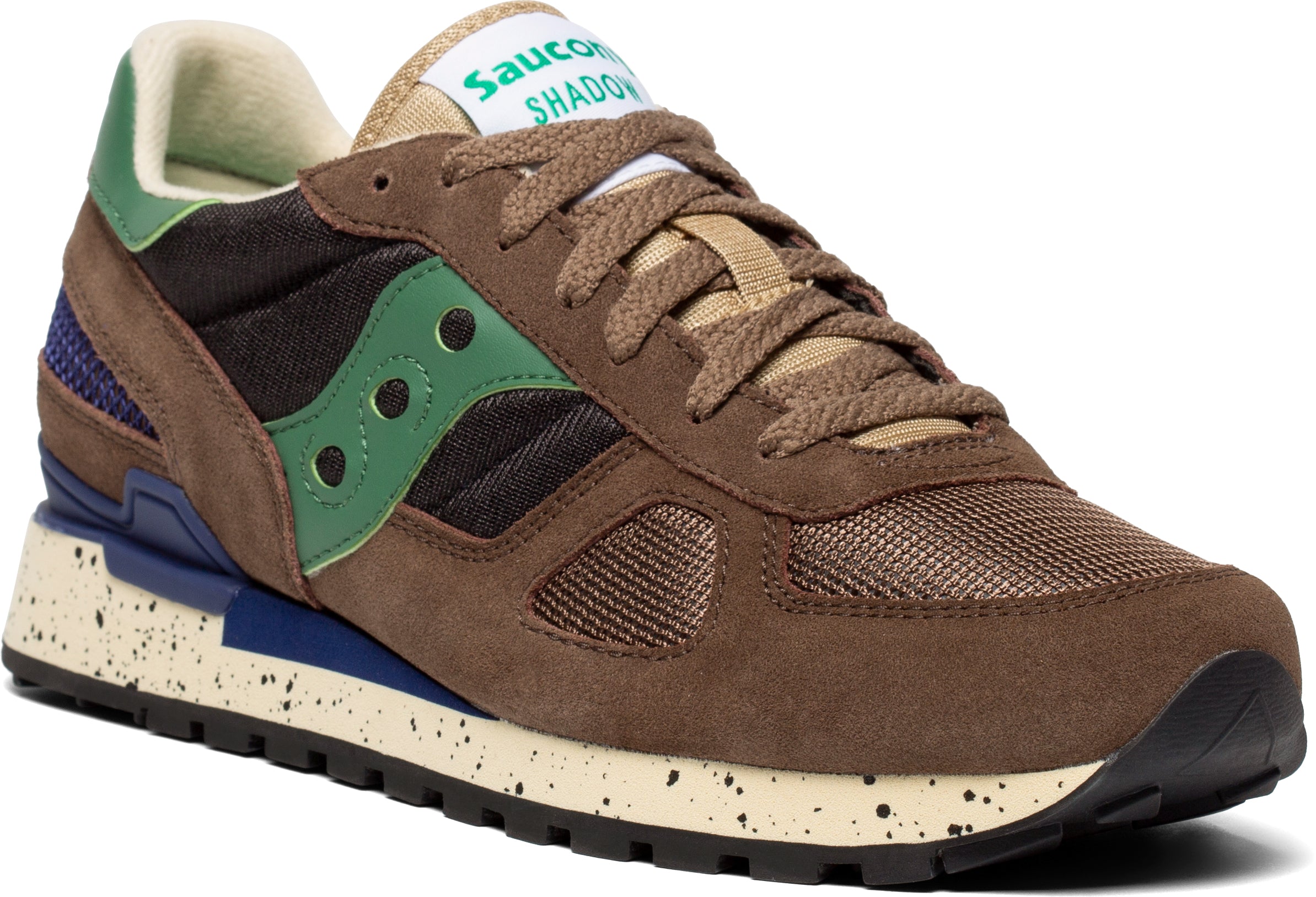 Saucony Shadow Original Brown/Black/Green US 8.5 EU 42 US 9 EU 42.5 US 9.5 EU 43 US 10 EU 44 US 10.5 EU 44.5 US 11 EU 45 US 11.5 EU 46 US 12 EU 46.5