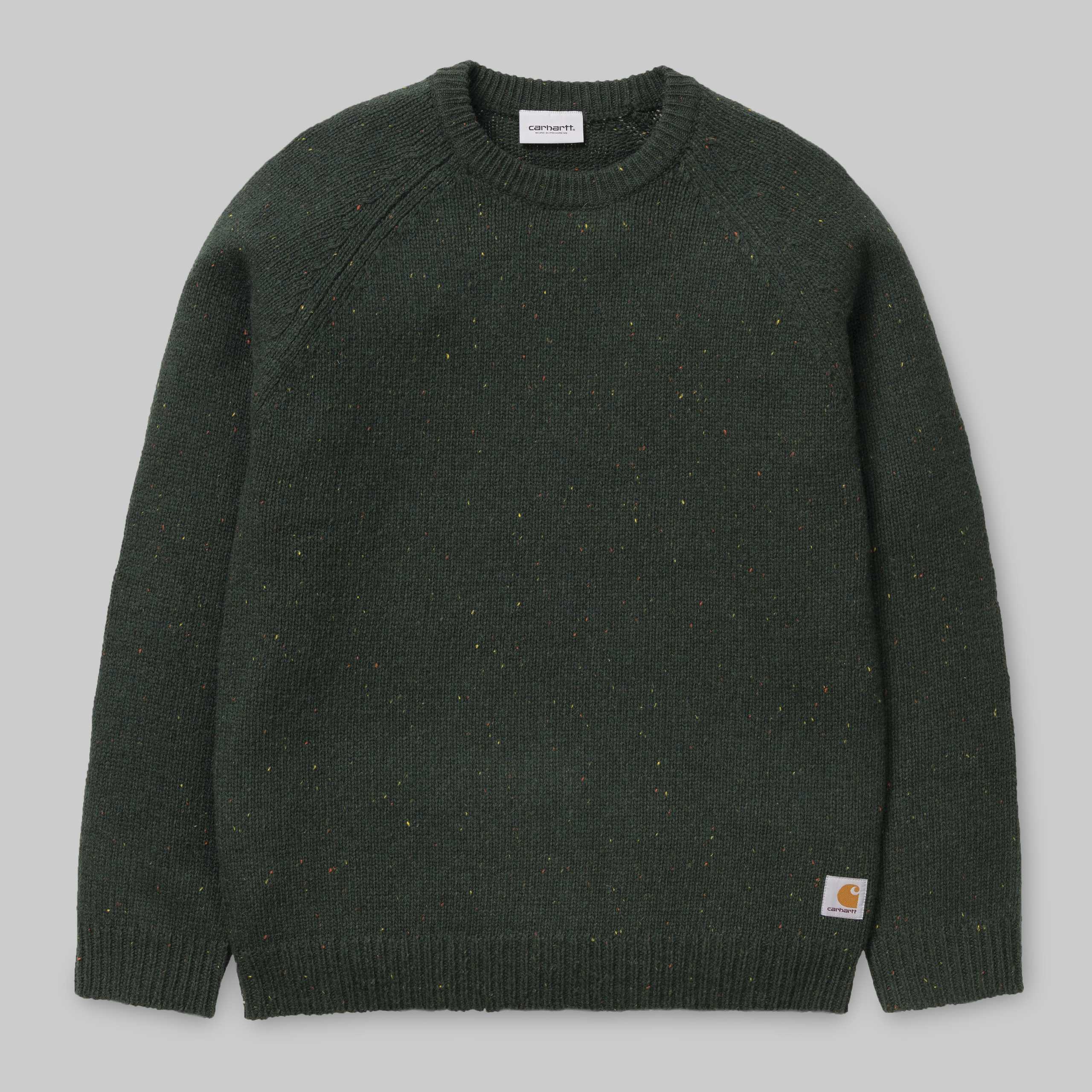 Carhartt Anglistic Sweater / Loden Heather M L XL