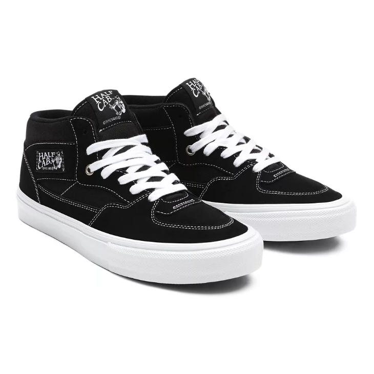 Vans Skate Half Cab Black/White US 6 EU 38 US 6.5 EU 38.5 US 7 EU 39 US 7.5 EU 40 US 8 EU 40.5 US 8.5 EU 41 US 9 EU 42 US 9.5 EU 42.5 US 10 EU 43 US 10.5 EU 44 US 11 EU 44.5 US 11.5 EU 45 US 12 EU 46