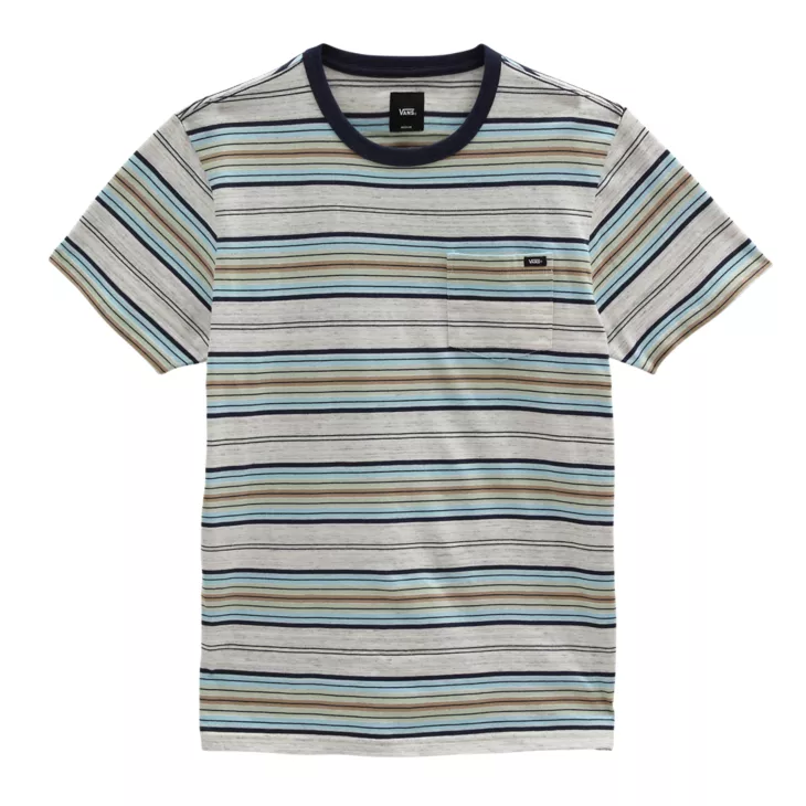 VANS Mesa Stripe Pocket Crew T-Shirt XL  &hellip;